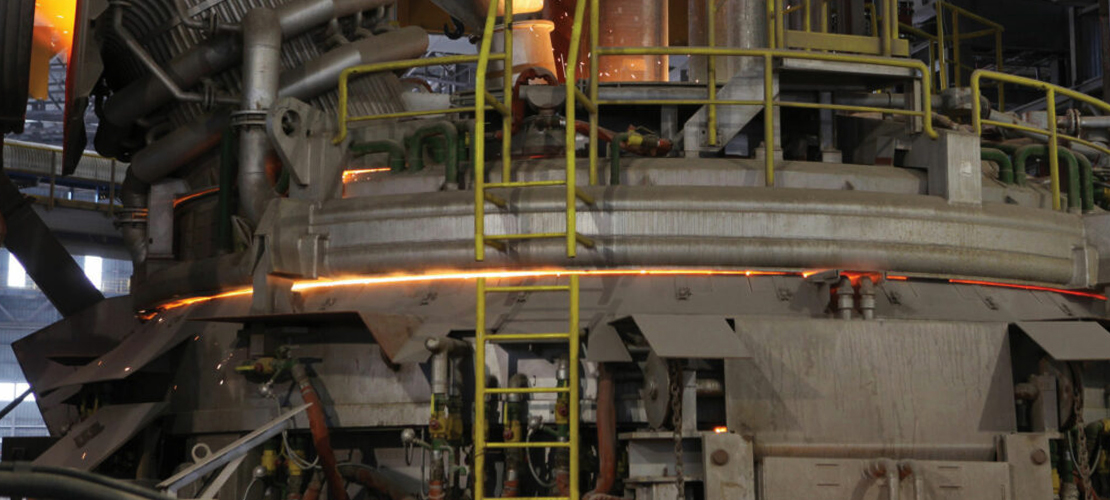 工业电弧炉（EAF）50吨的应用