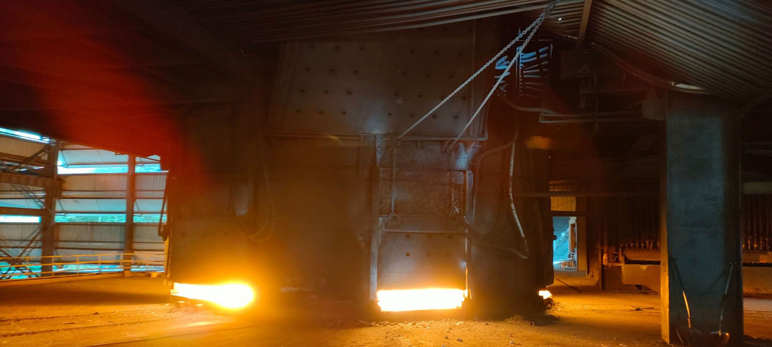 高碳锰铁矿热炉