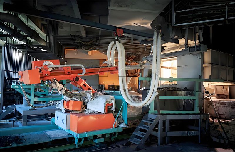 埋弧还原电炉电炉开孔封堵机介绍