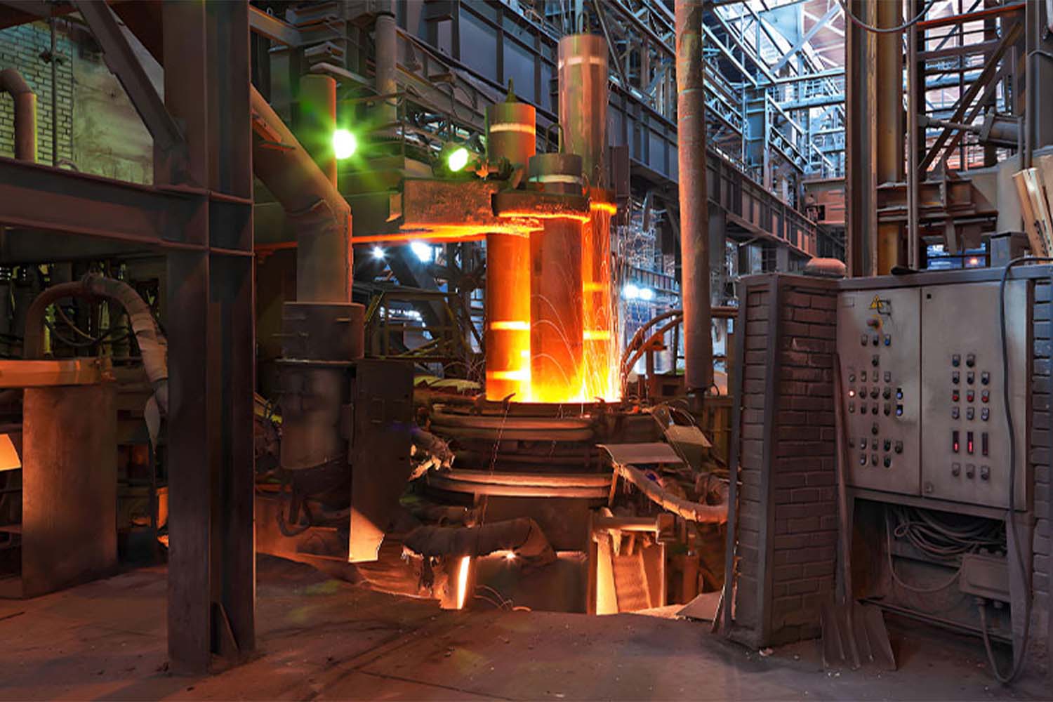 中国50吨电弧炉项目