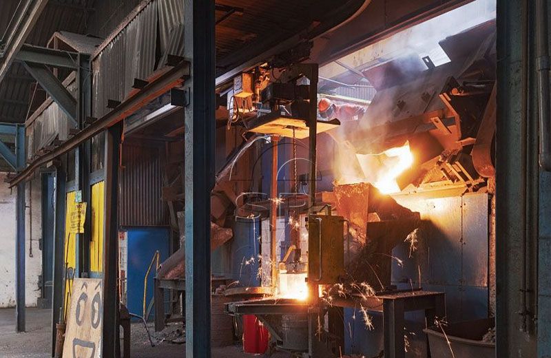 中频熔铝炉介绍