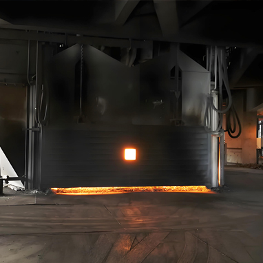 新型节能工业硅矿热炉